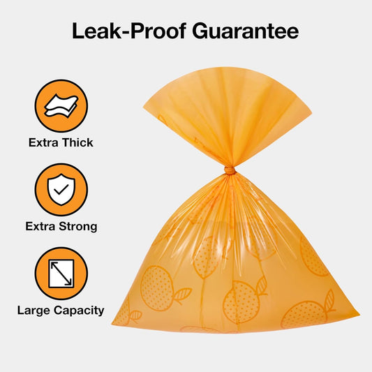 Citrus Scented Dog Poop Bags 36 Refill Rolls, 540 Bags